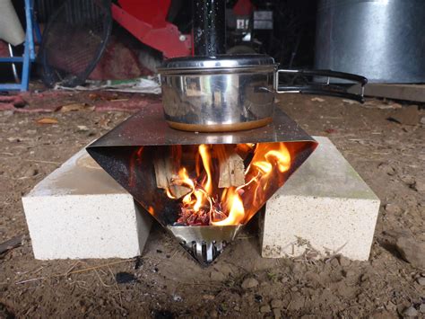 How to diy mini rocket stove fast easy no tools. Pin on home - projects for outside