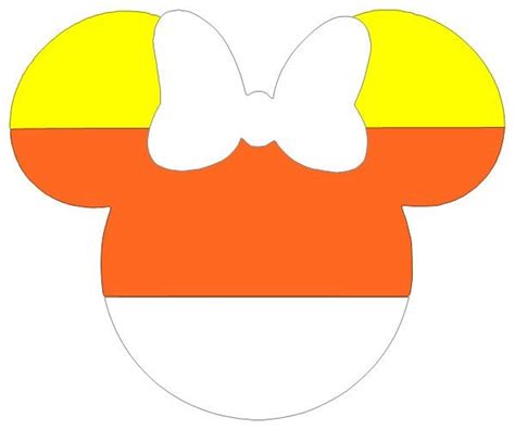 Personalized Candy Corn Halloween Minnie Or Mickey Mouse Diy Iron On