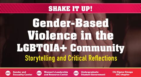 ‘shake It Up Series Addresses Gender Based Violence Uic Today