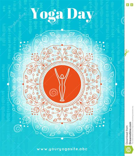 Designcap always offers an easy and effective way to make yoga posters. Template Of Poster For International Yoga Day. Stock ...
