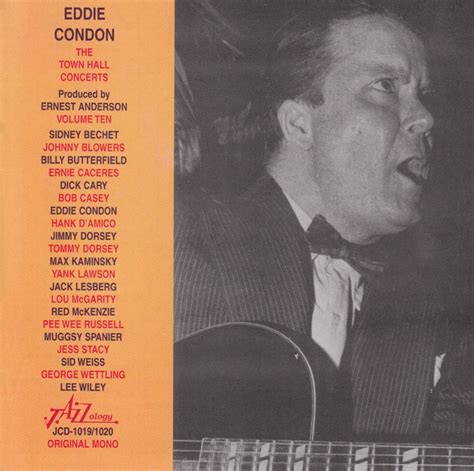 Town Hall Concerts Vol 10 Eddie Condon Amazonfr Cd Et Vinyles