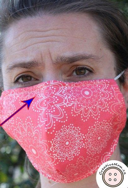 Protect yourself from germs and viruses and stay healthy. Face Mask with Filter Pocket and Nose Adjustment - The Creative Mom | Diy sewing pattern ...