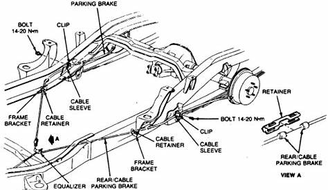 2002 chevy silverado parking brake diagram