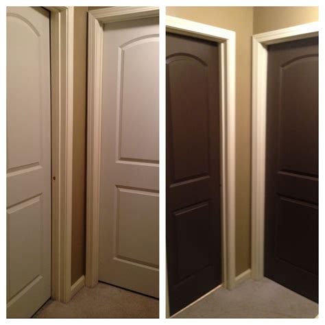 More Chocolate Doors Brown Interior Doors White Interior Paint