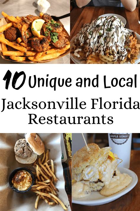 Unique, Local Places to Eat in Jacksonville, Florida - The Florida