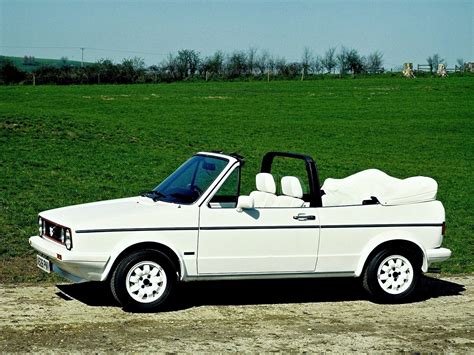 Golf Mk1 Cabriolet White On White Edition The White Roof And Seats