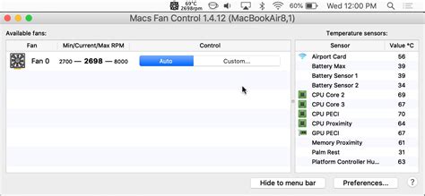 I've used free version & it works ok in my mac os x systems; How to Adjust Mac Fan Speed Manually with Macs Fan Control