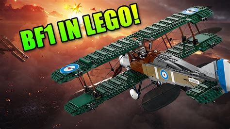 Battlefield 1 In Lego Sopwith Camel Fighter Plane 10226 Review Youtube
