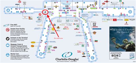 Charlotte Airport Terminal Map Pdf Map 2023