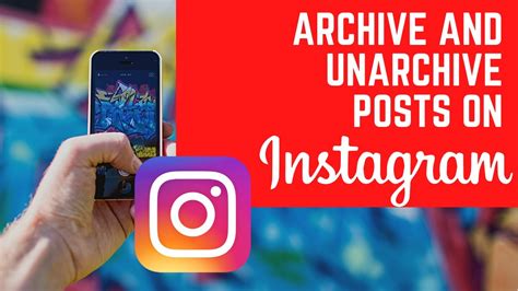 How To Archive And Unarchive Instagram Posts YouTube