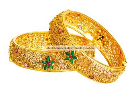 Beautiful Ruby Bangles From Kalyan Jewellers ~ Latest Indian Clothing