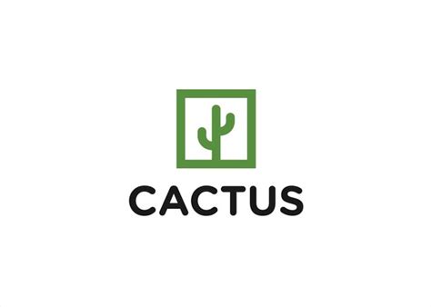 Premium Vector Cactus Logo Design Vector Illustration