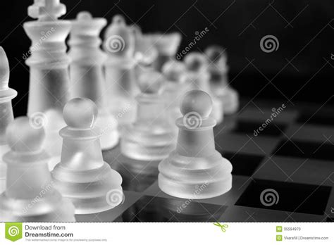 Maybe you would like to learn more about one of these? Glass Chess Board With Chess Pieces Stock Photo - Image of challenge, leadership: 35594970
