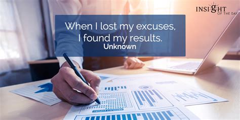 lost excuses found results unknown