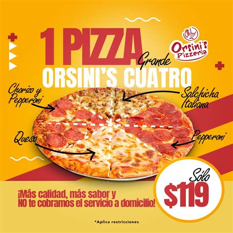 Join facebook to connect with pepe orsini and others you may know. Orsini's Pizzeria - Home - Delicias, Chihuahua - Menu ...