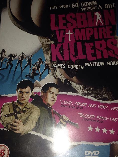 Lesbian Vampire Killers [dvd] Uk James Corden Matthew Horne Phil Claydon Dvd