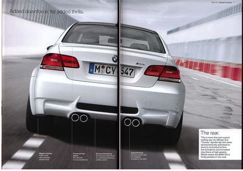 The zcp results in a sum greater than its parts, making the e46 m3 significantly more potent in the right hands than the regular e46 m3. 2008 BMW M3 E92 Brochure | Carscoops