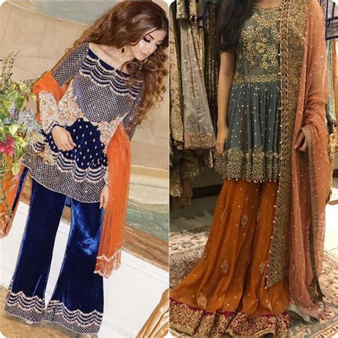 The wedding dress you design will reveal how expensive your future wedding will be. Latest Bridal Mehndi Dresses Designs 2017-18 Collection ...