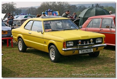 Models from 1970 onward were built on the same basic construction as the ford cortina mkiii in the united kingdom, and later on, the two car models were essentially the same. Simon Cars - Ford Taunus TC