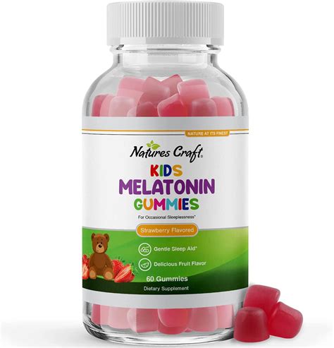 Melatonin Gummies For Kids Sleep Aid Kids Melatonin Gummies For