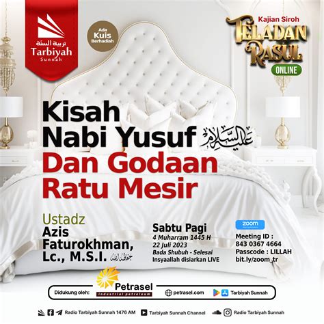 Kisah Nabi Yusuf Alaihissalam & Godaan Ratu Mesir - Teladan Rasul