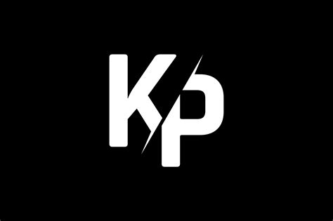 Monogram Kp Logo Design Grafika Przez Greenlines Studios · Creative Fabrica