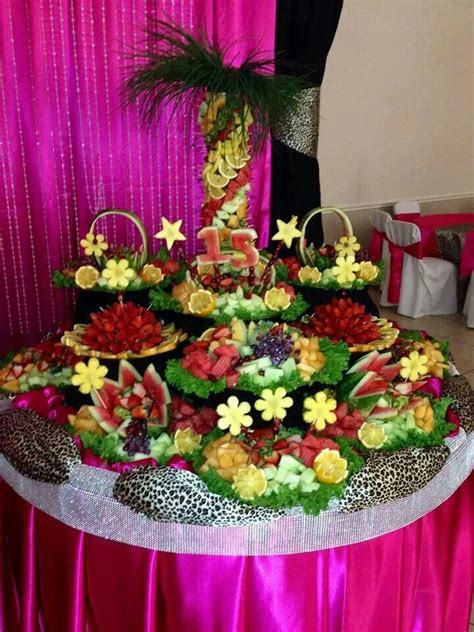 Party Food Fruit Display Wedding Fruit Displays Fruit Buffet