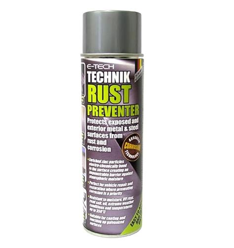 E Tech Anti Rust Proof Corrosion Preventer Protector Spray