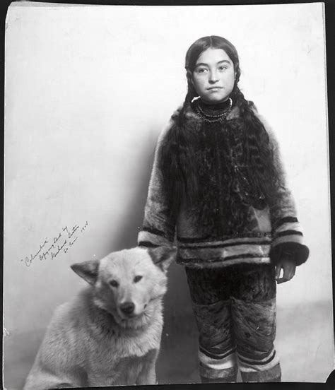Thebigkeluportrait Of Inuit Girl Nancy Columbia Gerhard Sisters