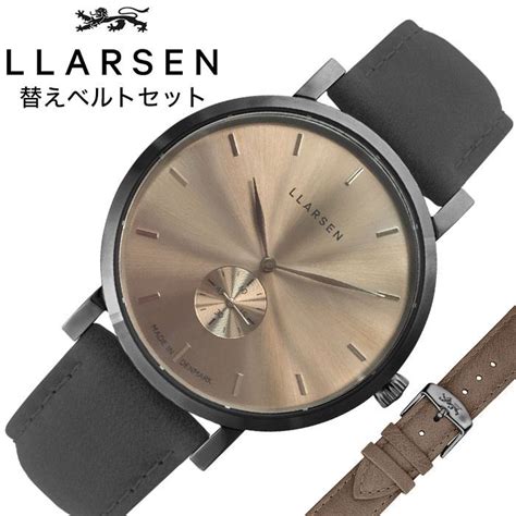 楽天市場エルラーセン腕時計 LLARSEN時計 LLARSEN 腕時計 エルラーセン 時計 ニコライ Nikolai メンズ ブラウン