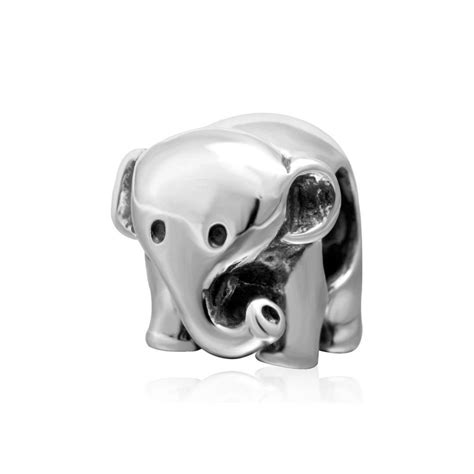 Fit For Pandora Charms Bracelets Original 925 Sterling Silver Elephant