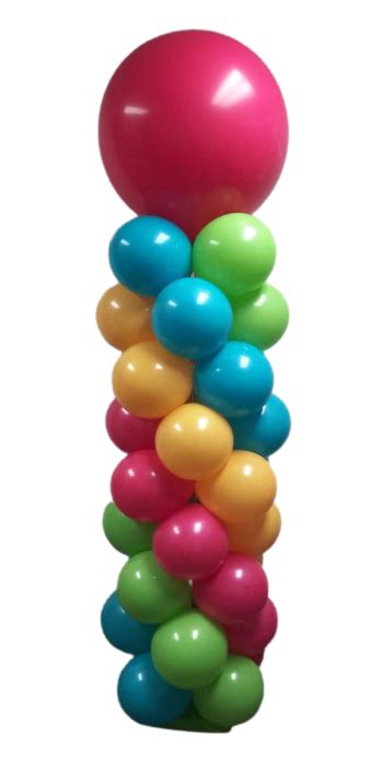 Balloon Columns Large5ft Sweet Dreams Gourmet