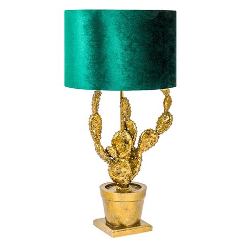 Free shipping* more like this more options. Antique Gold Potted Cactus Lamp | Contemporary Lighting | Table Lamps