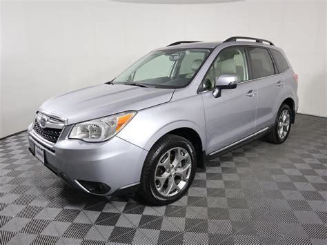Pre Owned 2016 Subaru Forester 4dr Cvt 25i Touring Pzev Sport Utility In Savoy S20299a Drive217