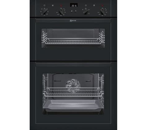 Buy Neff U14m42s5gb Electric Double Oven Black Free Delivery Currys