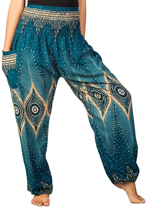 Lofbaz Harem Yoga Pants For Women S 4xl Hippie Boho Pjs Lounge Beach