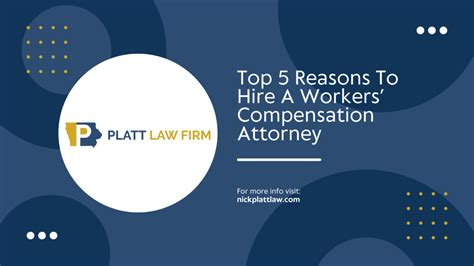 Top 5 Reasons To Hire A Workers Compensation Attorney Platt Law Firm