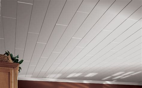 Armstrong website suggests using adhesive on sound surfaces or their metal track system for less solid surfaces. Laminate Wood Ceilings | Armstrong WoodHaven