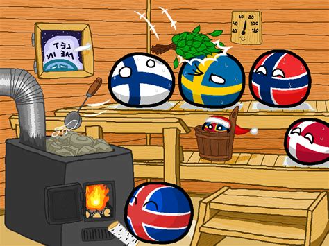Rainbow flag protest comes after uefa turned down a request from the mayor of munich for the city's. Sauna culture - Countryballs