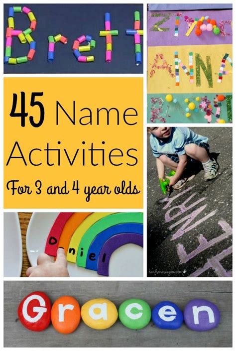 45 Awesome Name Activities For Preschoolers Name Activities