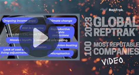 2023 Global Reptrak 100 Esg Video Reptrak