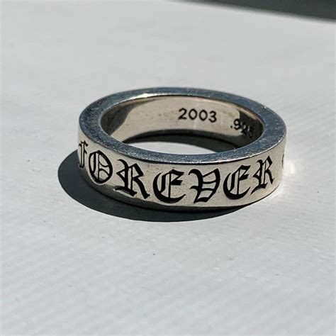 Chrome Hearts Chrome Hearts Forever Ring Size Grailed