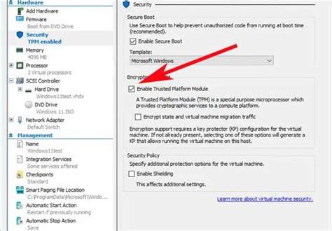 Enable Tpm To Install Windows 11 On Hyper V Vmware And Virtualbox