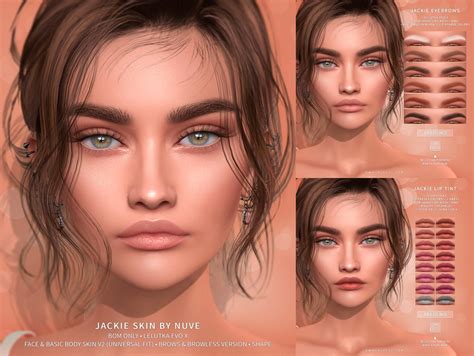 Jackie Skineyebrowslip Tint Lelutka Evo X Every Skin T Flickr