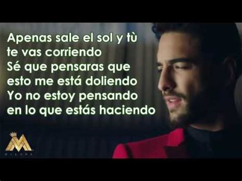 Solo falta que busques a tu artista favorito, seleccionar la musica que desees y luego podras reproducirlo o. Maluma Felices los 4 (Letra) - YouTube
