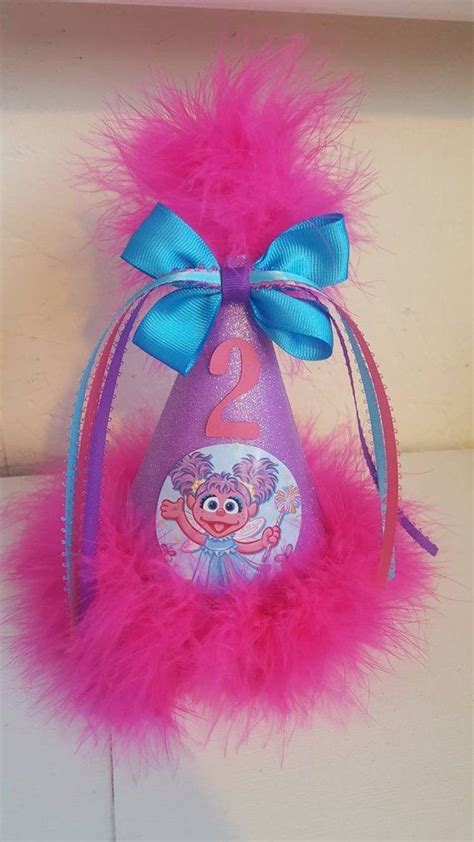 Sesame Street Abby Cadabby Party Hat Party Supplies Elmo Birthday Party