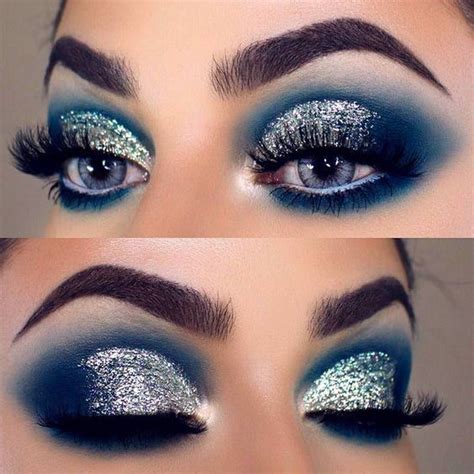 Glitter Eye Makeup Is All The Rage This Season Combine It With Various