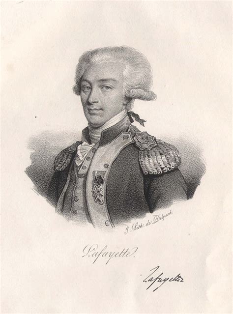 Marie Joseph Paul Yves Roch Gilbert Du Motier Marquis De La Fayette Oder Lafayette Chavaniac 6
