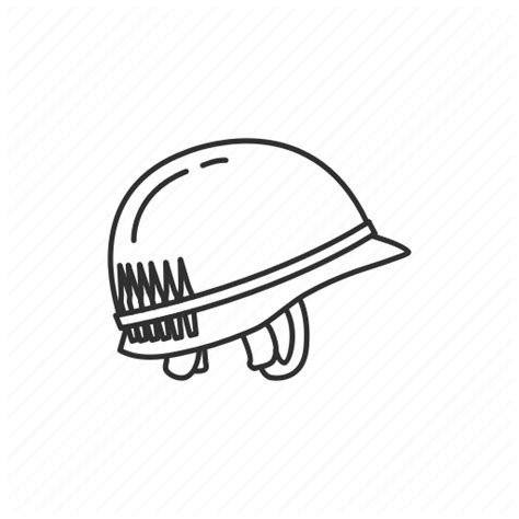 Military Helmet Drawing At PaintingValley Com Explore Collection Of