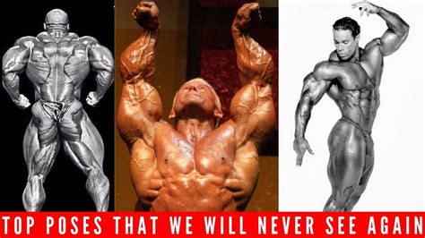 Top Legendary Bodybuilding Poses Of All Time Youtube